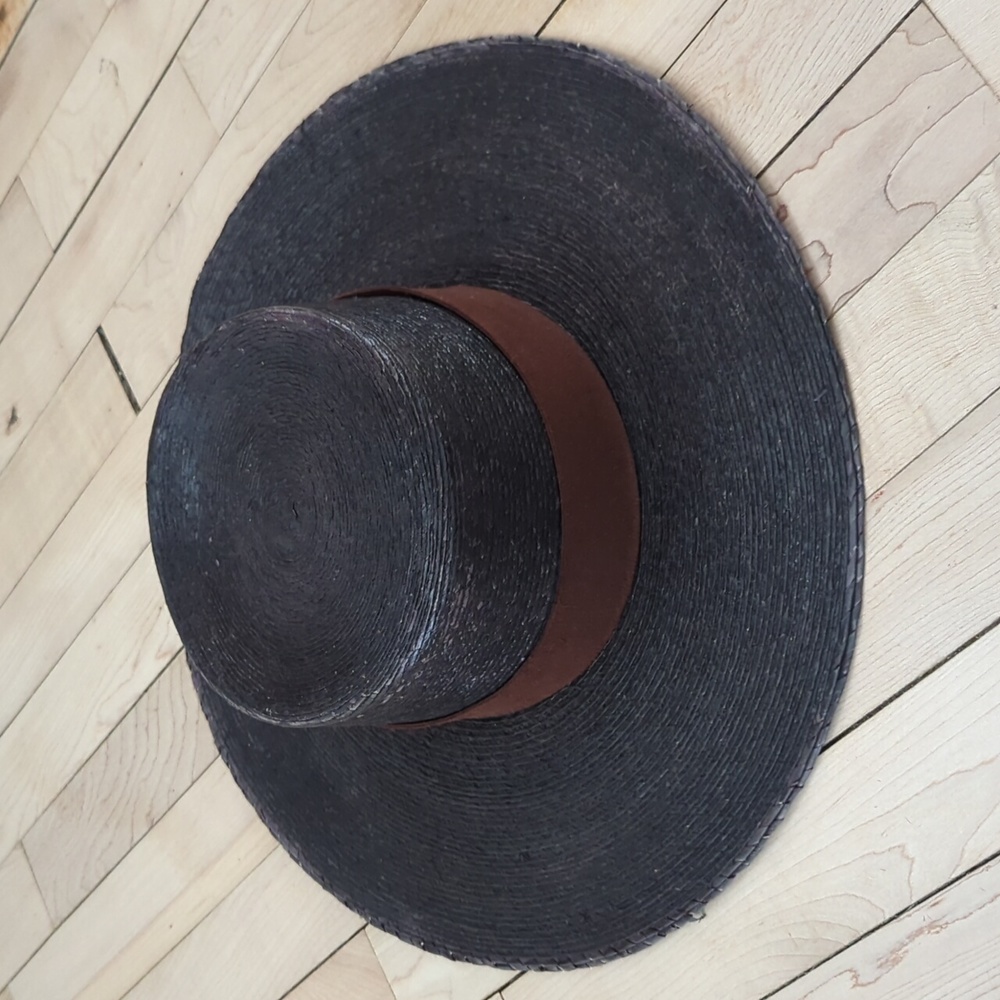 ASN Montauk (Limited Edition) Black Straw Hat